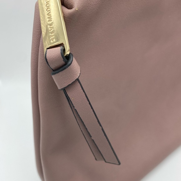 🔥5 for $20🔥 Steve Madden Large Mauve Makeup / Cosmetic Travel Bag - Picture 4 of 11